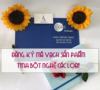 ĐĂNG KÝ MÃ SỐ MÃ VẠCH TINH BỘT NGHỆ CÁC LOẠI