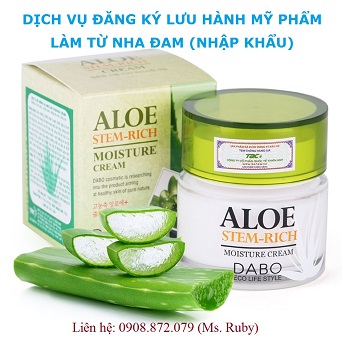 DỊCH VỤ ĐĂNG KÝ LƯU HÀNH MỸ PHẨM LÀM TỪ NHA ĐAM (NHẬP KHẨU)