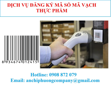 DỊCH VỤ ĐĂNG KÝ MÃ SỐ MÃ VẠCH THỰC PHẨM
