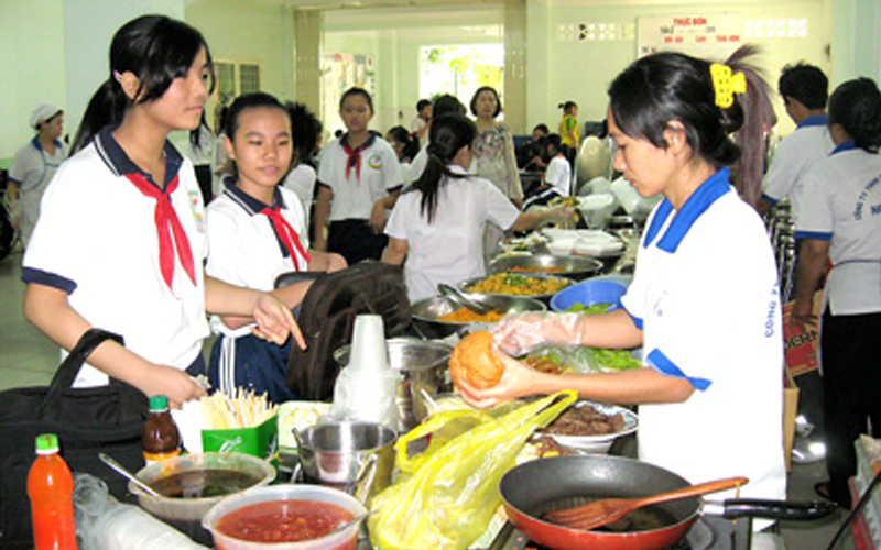 Thủ tục xin giấy phép vệ sinh an toàn thực phẩm cho căn tin trường học