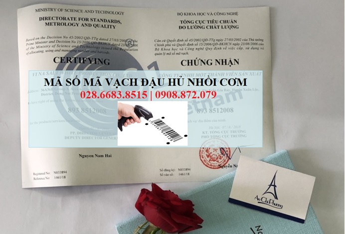ĐĂNG KÝ MÃ SỐ MÃ VẠCH ĐẬU HỦ NHỒI CƠM Ở ĐÂU ?