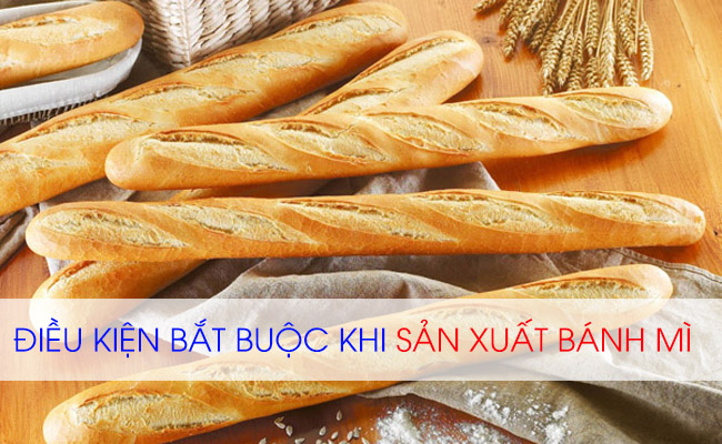 Giấy phép vệ sinh an toàn thực phẩm khi sản xuất bánh mì